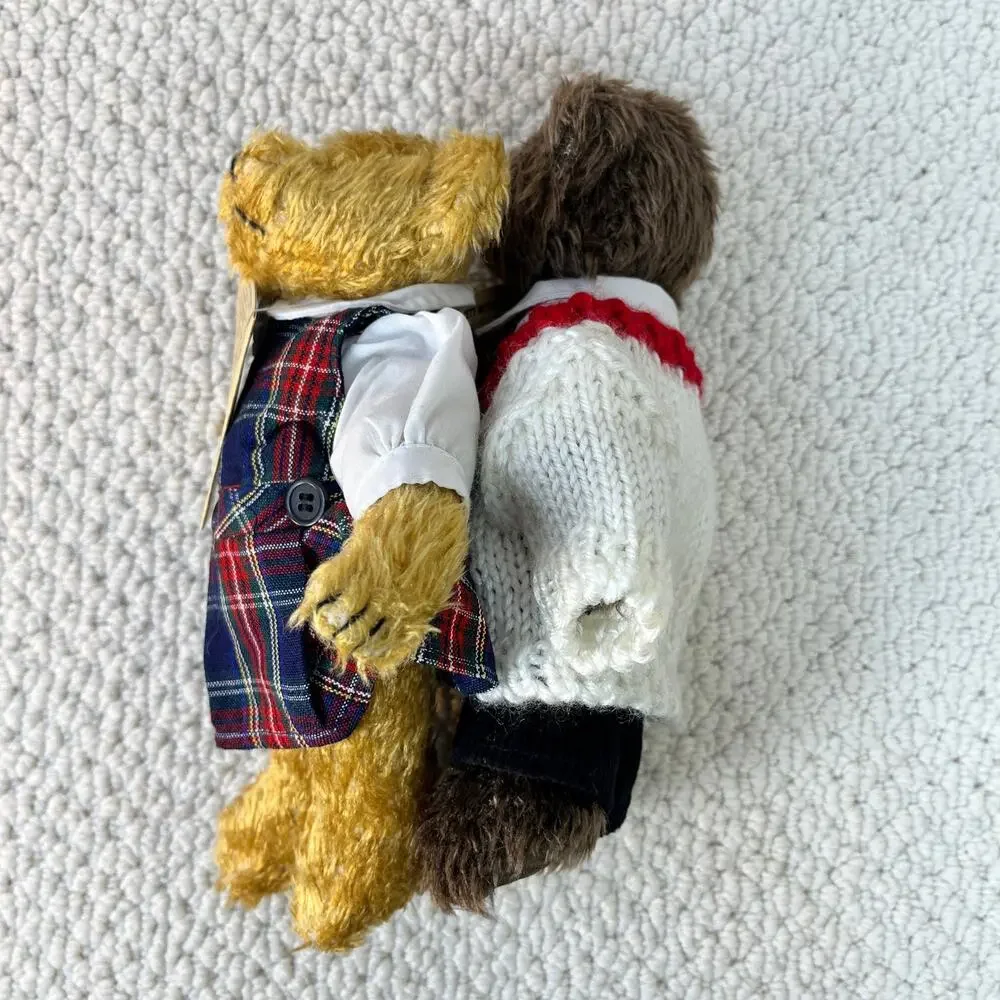 Vintage Bucchioni Teddy Bears Plush Stuffed Animals 8